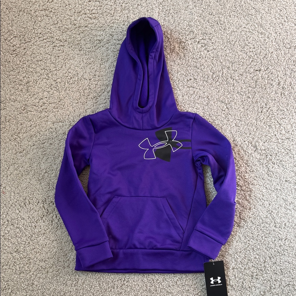 Under Armour Kids Vibrant Purple Hoodie
